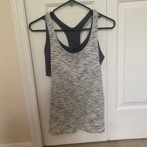 Lululemon tank with bra